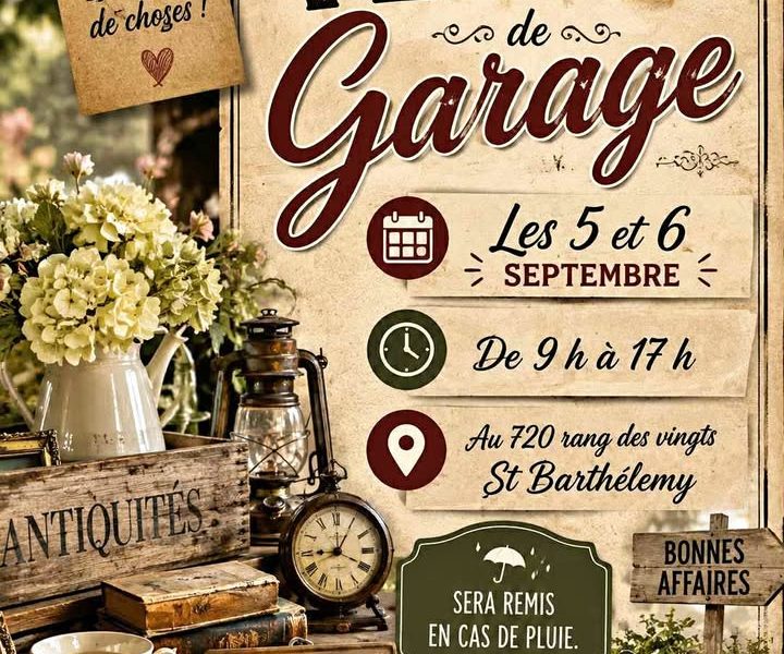 Vente de garage à Saint-Barthélemy