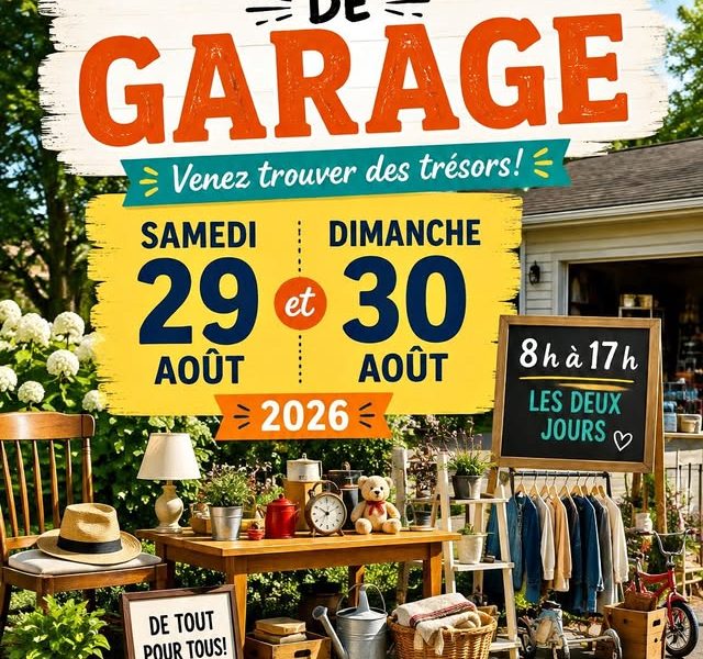 Vente de Garage à Trois-Rivières