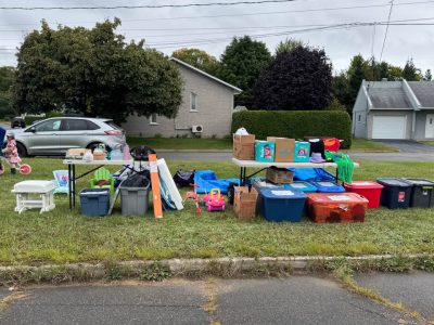 Vente de garage à Shawinigan