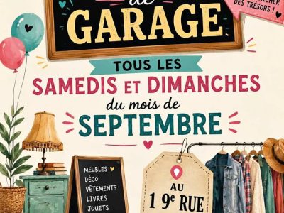 Vente de garage à Shawinigan