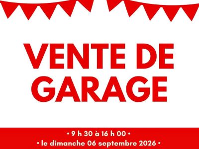 Vente de garage à Trois-Rivières