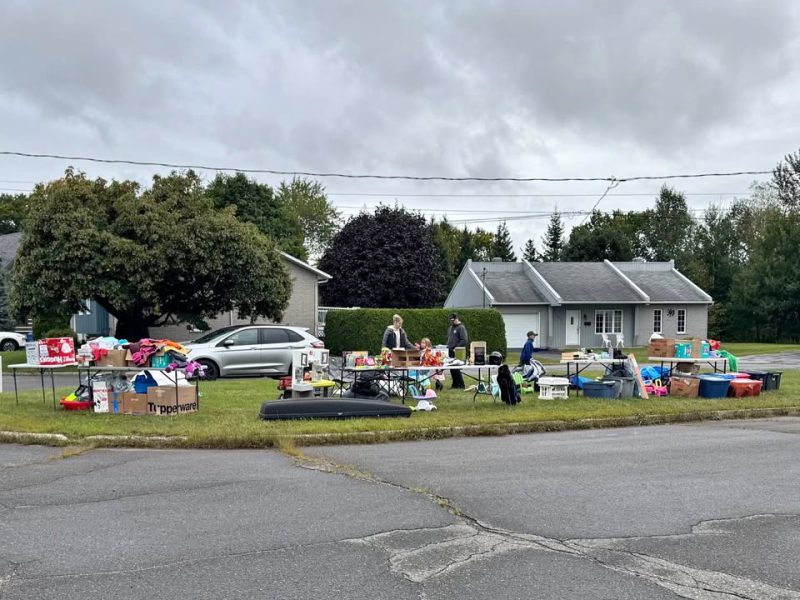 Vente de garage à Shawinigan