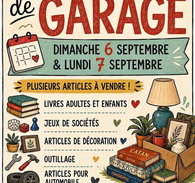 Vente de garage à St-Jean-sur-Richelieu