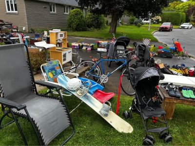 Vente de garage à Trois-Rivières