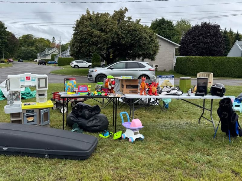 Vente de garage à Shawinigan