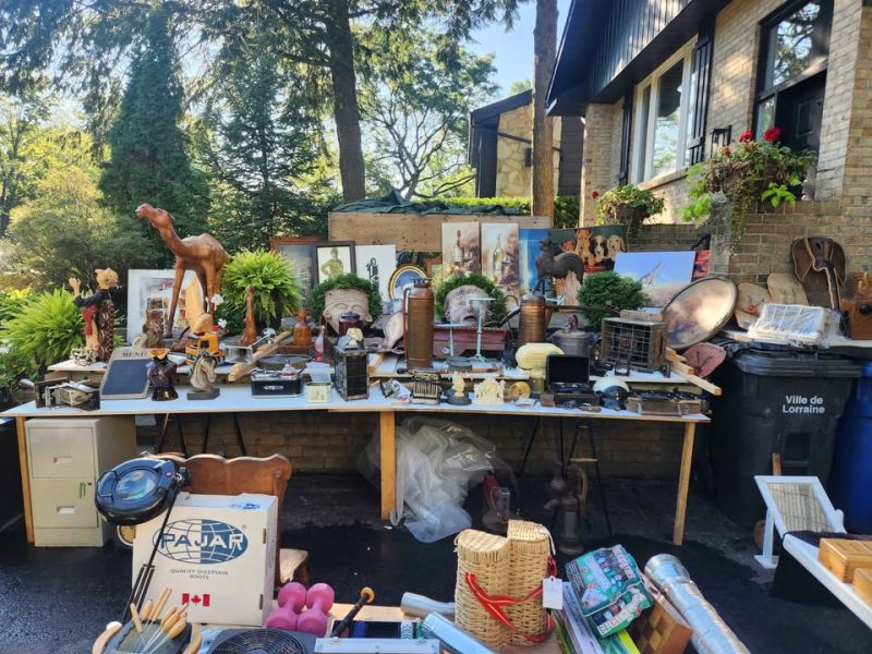 Méga vente de garage à Lorraine