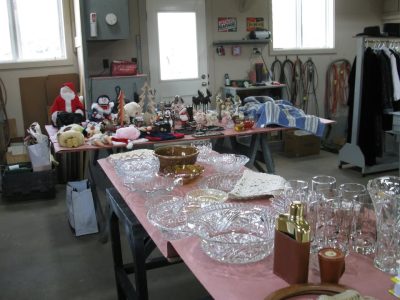 Vente de garage à Trois-Rives