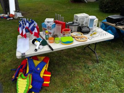 Vente de garage à Trois-Rivières
