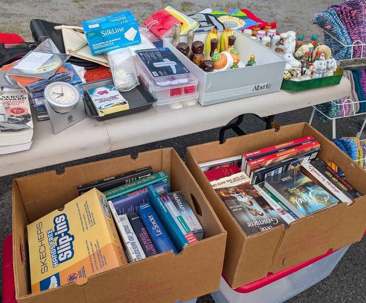 Vente de garage à Trois-Rivières