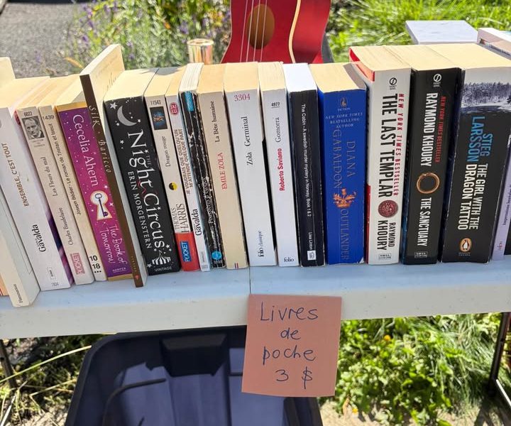 Vente de garage à Saint-Lambert