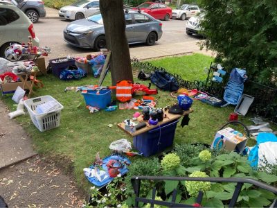 Vente de garage à Montréal