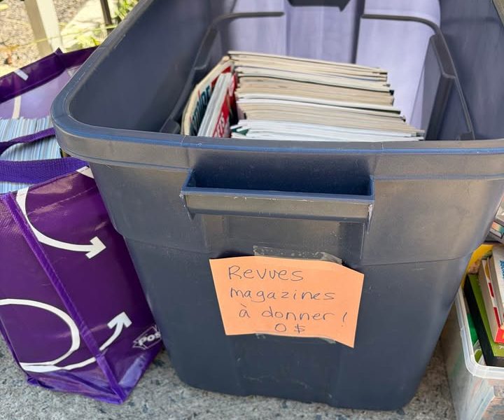 Vente de garage à Saint-Lambert