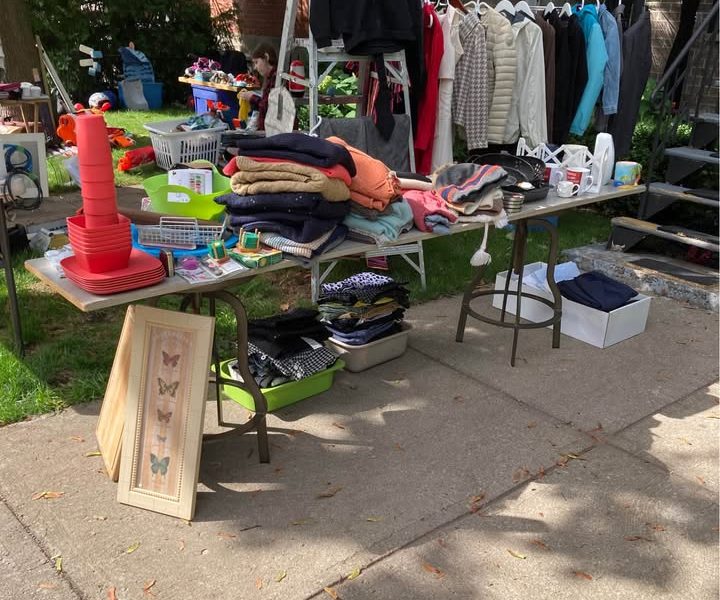 Vente de garage à Montréal